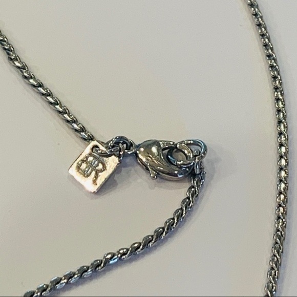 Banana Republic tassel chain crystal feather - Picture 3 of 11